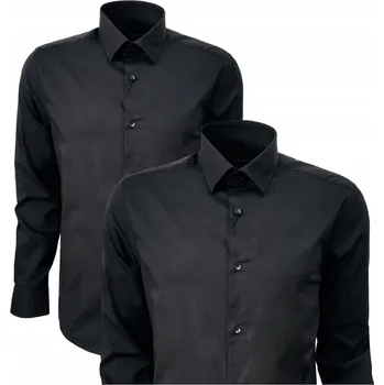 Pánská košile Anagre pánská košile slim s dlouhým rukávem bavlna velikost 3XL