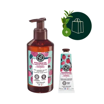 Kosmetická sada Yves Rocher Malina & máta Bain de Nature