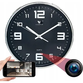 IP kamera Mini špionážní kamera v hodinách ZEGAR Full HD (1920 x 1080)