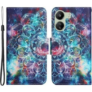 Pouzdro na mobilní telefon POUZDRO S KLOPOU PRO XIAOMI REDMI 13C / POCO C65 KRYT S PODSTAVCEM CASE