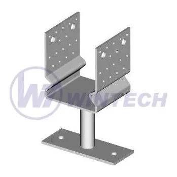 Tesařské kování Patka kotevní 14-06/120x120, 1 ks TFBAA12120B4