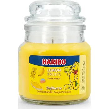 Svíčka Parafínová vonná svíčka Lemon Fruits Haribo