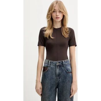 Pánské tričko Tričko La Mania SWING LM.SWING hnědá 89X, vel. 36