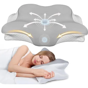 Polštář Ortopedický Polštář Pro Spaní NA ZÁDECH BŘICHU BOKU 62x41x13/11cm