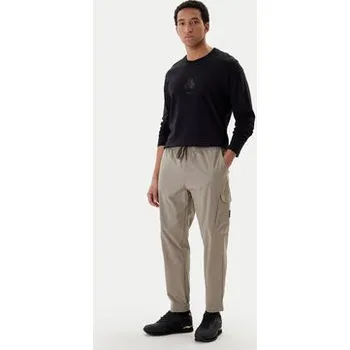 Pánské oblečení BOSS Kalhoty z materiálu T_Urbanex-Cargolight 50508339 Zelená Tapered Fit 46