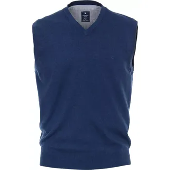 Pánská vesta Pánská velká vesta bez rukávů Redmond 601-12 modrá (6XL)