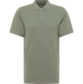 Oblečení a móda Velké pánské hladké polo tričko s límečkem Mustang 1016878-6473 khaki (4XL)