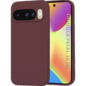 Pouzdro na mobilní telefon Techsuit - SoftFlex - Google Pixel 10 / 10 Pro - švestkově červená