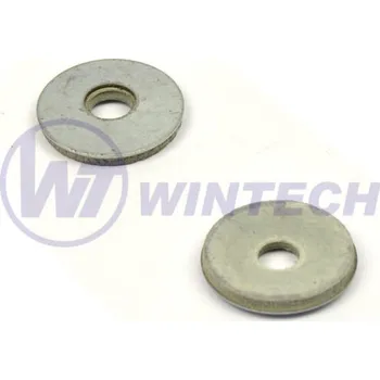 Matice Podložka s gumou EPDM M8 7.0/8.6x19 ZB Balení: 500 ks LLAAA08019B4K