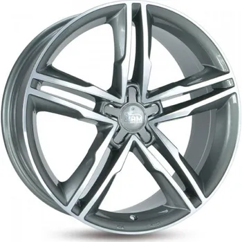 Disk MAM Alu Kola Mam A1 8X19 5X112 ET30 Palladium Front Polish 66.5