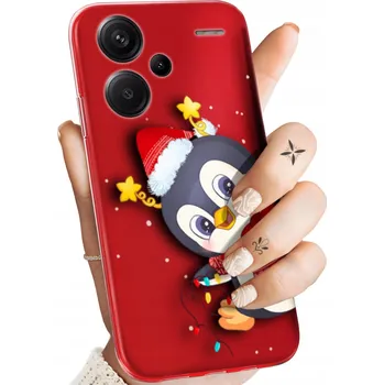 Pouzdro na mobilní telefon Zadní Kryt Hello Case pro Xiaomi Redmi Note 13 Pro+ červená