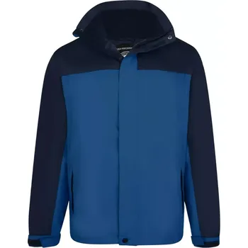 Pánská bunda Pánská velká přechodná bunda s odepínací kapucí Kam 439 tmavě modrá (6XL)