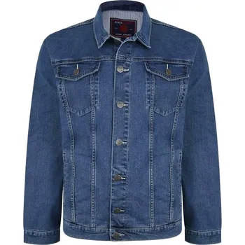 Pánská casual bunda Pánská velká džínová bunda Katana Kam 405 modrá (3XL)