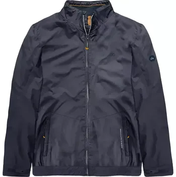 Pánská bunda Velká pánská přechodná bunda do deště se stojáčkem Double Urban Outfitters MJK-023 námořnická modrá (7XL)