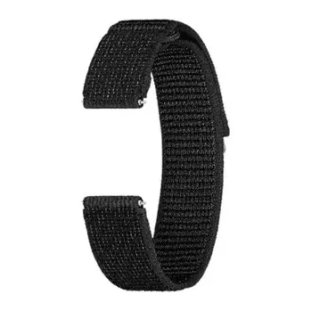 Řemínek na hodinky SAMSUNG Látkový řemínek 20mm (M/L) černá (ET-SVR94LBEGEU)