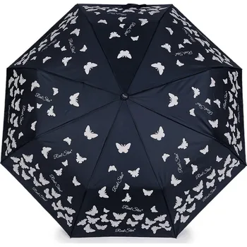 Stoklasa Dámský skládací vystřelovací deštník motýl kouzelný