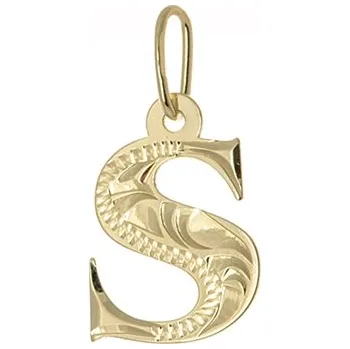 Šperk Zlatý přívěšek písmeno S PA0064SF