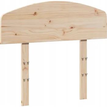 Stylové čelo postele z masivního borovicového dřeva 95,5x3,5x81 cm