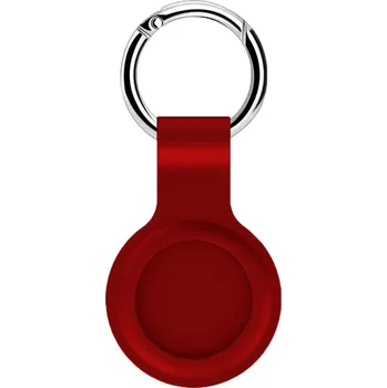 Silikonová klíčenka pro Apple AirTag červená