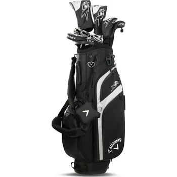 Golfová hůl CALLAWAY XR 26 13 ks pánský golfový set černo-stříbrný Flex: Regular, Strana: Levá, Shaft: Grafitový + Dárková krabička týček