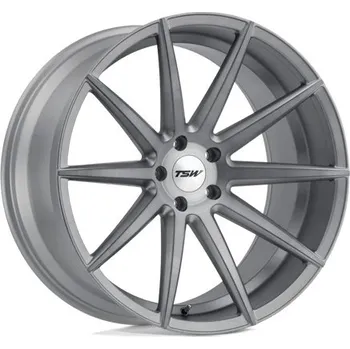 Alu kolo TSW Alu Kola Tsw Clypse 10.5x22 5x112 ET38 Titanium W/ Matte Brushed Face 66.6