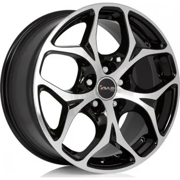 Alu kolo AVUS Alu Kola Avus Ac-Mb2 9x20 5x112 ET30 Black Polished 73.1
