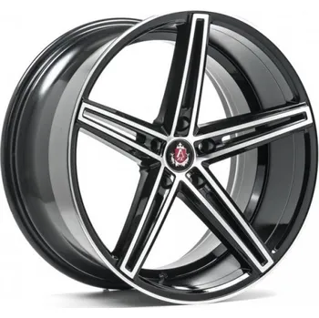 Alu kolo AXE Alu Kola Axe Ex14 8x18 5x100 ET42 Gloss Black & Polished 72.6
