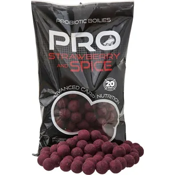 Boilies Starbaits Boilies Pro Strawberry Spice 800g Průměr: 30 mm