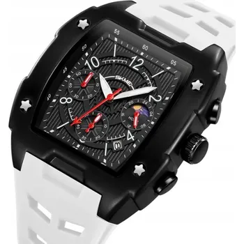 Hodinky Pánské hodinky / SKMEI / řemínek / černá / oranžová / chronograf datumovka