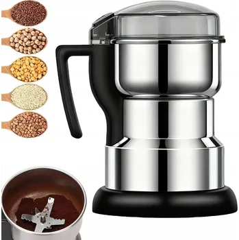 Kuchyňský mlýnek ELEKTRICKÝ MLÝNEK NA KÁVU OŘECHY OBILÍ SILNÝ ELEKTRICKÝ PRO MLENÍ
