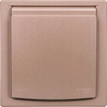 Elektrická zásuvka Elektrická Zásuvka hermetická Schneider Electric hnědá