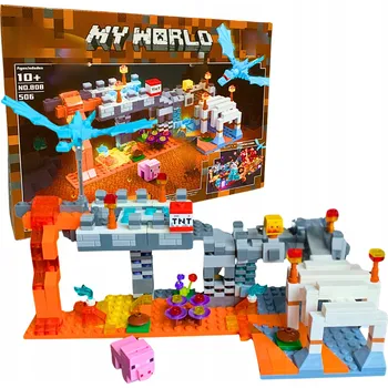 ostatní stavebnice Stavebnice Pevnost Hrad Domeček Bojová Herní Sada Stavebnic Module World