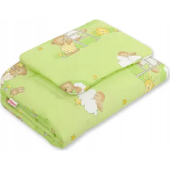 Povlečení Sada povlečení Bobono 75 x 100 cm zelená