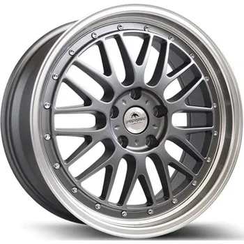 Alu kolo FORZZA WHEELS Alu Kola Forzza Brave 9.5x19 5x120 ET35 Gun Half Matt/Lip Machined 72.6