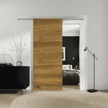 Interiérové dveře Posuvné dveře MODERN-H hnědý dub 950x2030 mm