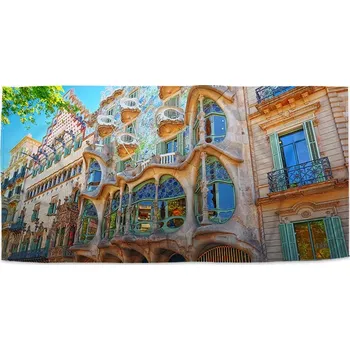 Osuška Sablio Ručník Barcelona Gaudi Casa Batllo 2 - 50x100 cm