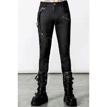 Pánské kalhoty kalhoty unisex KILLSTAR - Decimation Jeans - Black - XXL