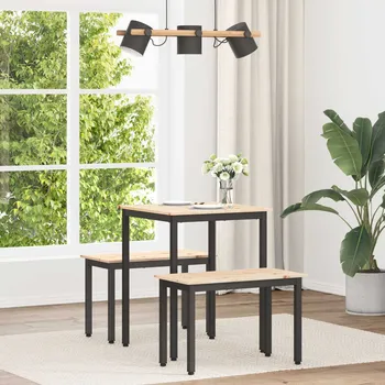 Jídelní stůl Přírodní 60 x 60 x 75 cm Masivní borové dřevo