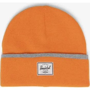 Čepice Herschel Supply oranžová zimní čepice čepice univerzální velikosti