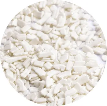 Jedlá dekorace na dort Eurocao Šupiny z bílé polevy (70 g)