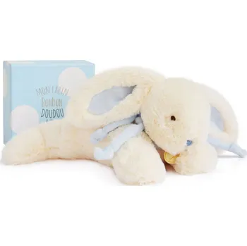plyšák DouDou et Compagnie Lapin Bonbon Zajačik modrý PM 30cm