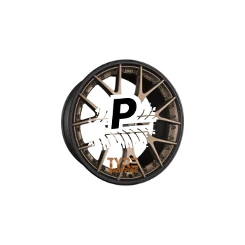 Disk BBS CH-RII Radstern Bronze Matt - Felgenbett Schwarz mit AFS 9.50 x 22 ET 22 5x112