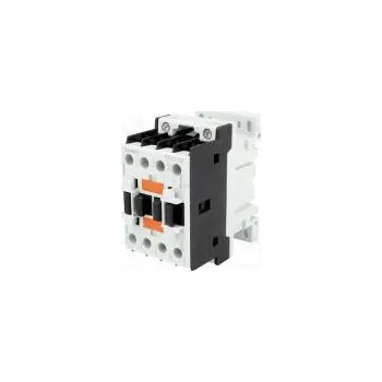 Elektroinstalační materiál Stykač 3-pólový Pomocné kontakty NO 230VAC 25A NO x3 DIN BF