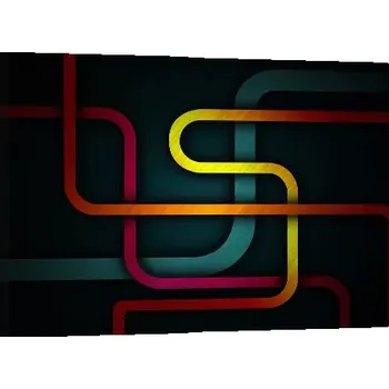 Obraz Sablio Obraz Barevné klikyháky - 60x40 cm