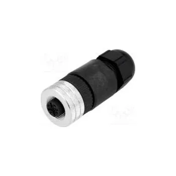 Elektrická zásuvka Zástrčka M12 PIN 4 zásuvka kód A-DeviceNet / CANopen IP67