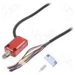 Limit switch metal roller Ø11,6mm NC x2 + NO 1.5A max.250VAC