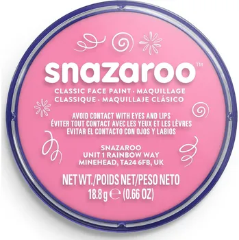 Snazaroo Classic barva na obličej 18 ml, Pale Pink