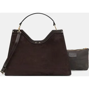 Kabelka Semišová kabelka Answear.LAB SR32DL.pak hnědá 89X, vel. ONE SIZE