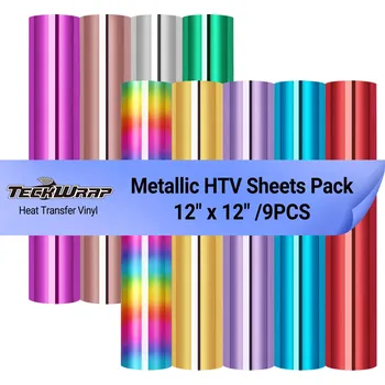 Polep vozidla METALLIC 9 archů- nažehlovací fólie TeckWrap