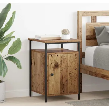 Ložnice Noční skříňka Staré dřevo 40 x 42 x 60cm kompozitní dřevo